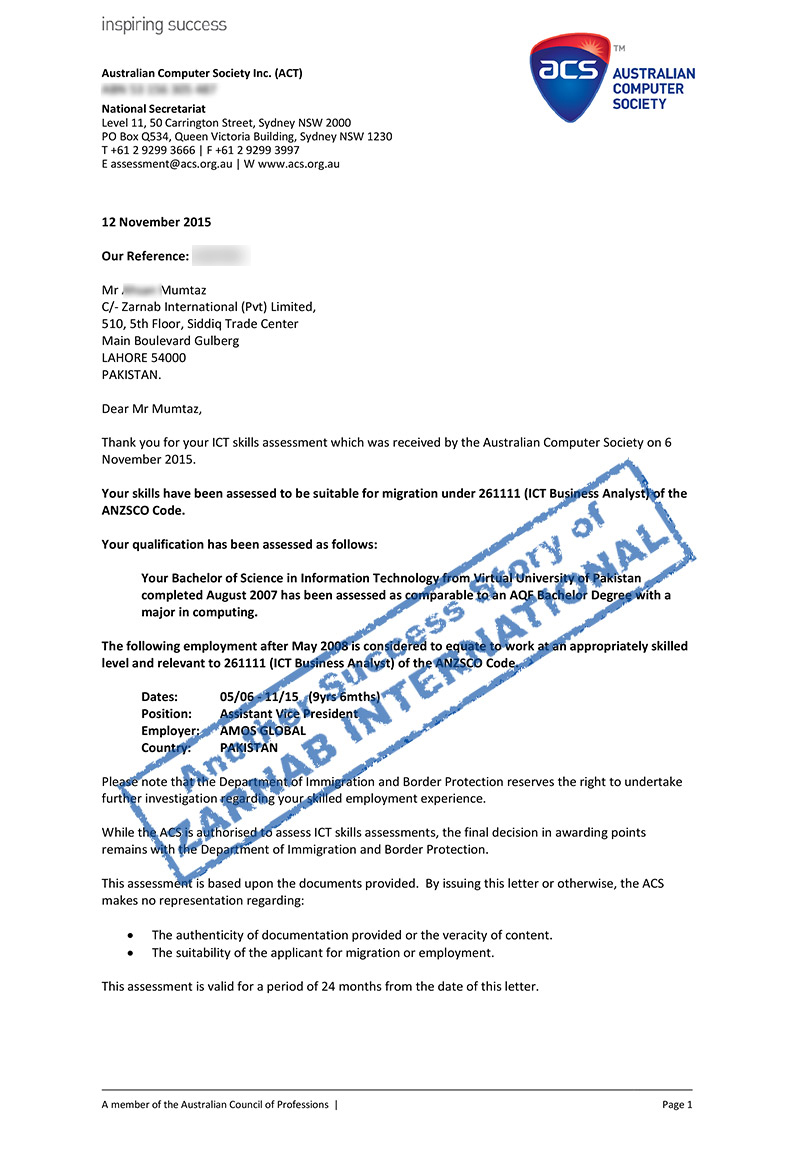 ACS assessment 2015 (2)