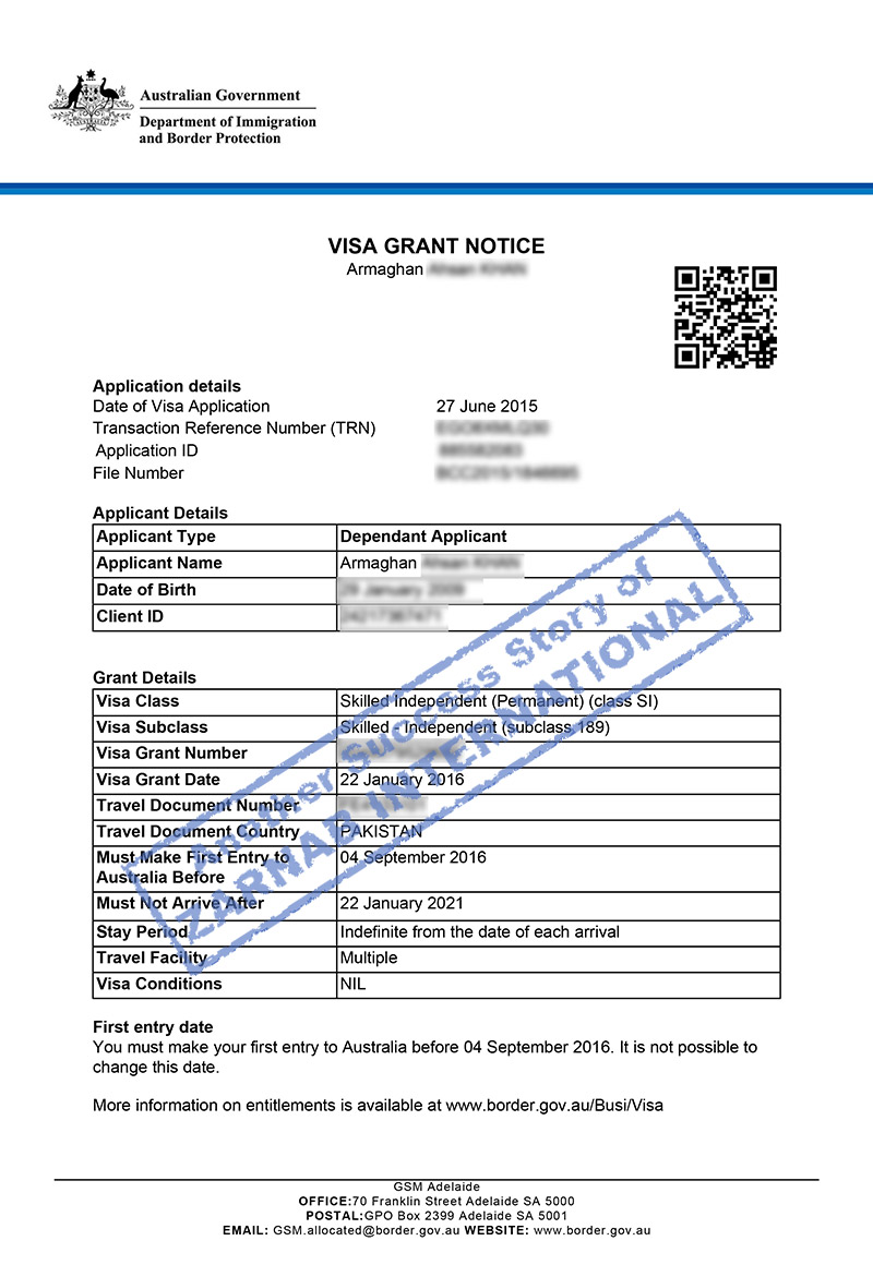 Visa Grant (348)